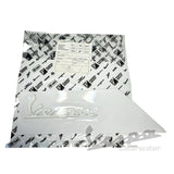 2H005206 - Vespa Side Emblem - White 6"