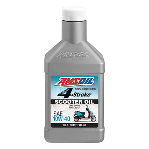AMSOIL 10W-40 Synthetic Scooter Oil
