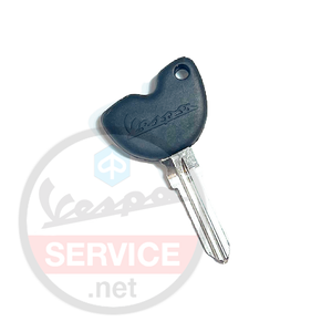 573960 - Vespa Key Blank - Black / No Chip for Vespa 50 & Top Case