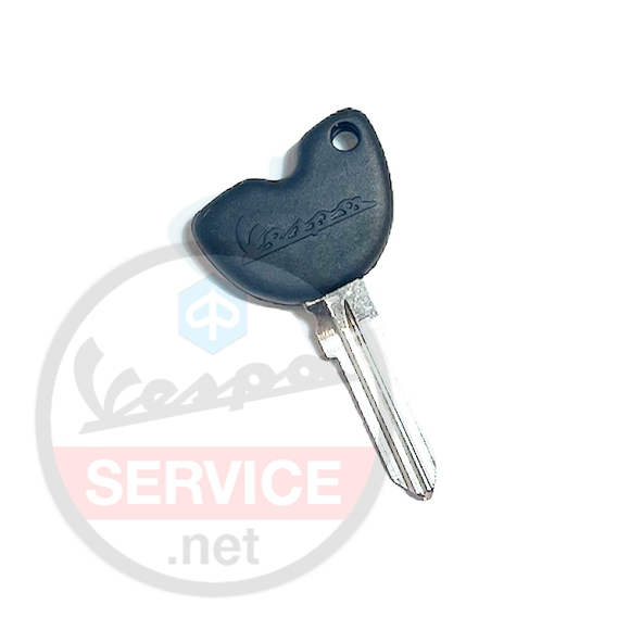 573960 - Vespa Key Blank - Black / No Chip for Vespa 50