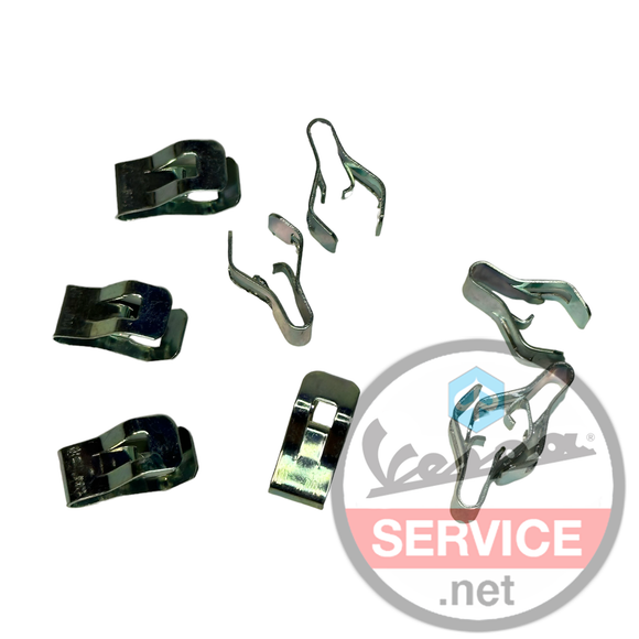 D9004468091 - Metal Body Clip for Vespa Glovebox and other Piaggio bodywork