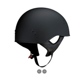 Z1R Vagrant Half Helmet w/ Built-in Visor - Matte Black