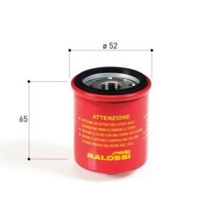 Malossi Red Chili Oil Filter for Vespa / Piaggio 125 - 300cc